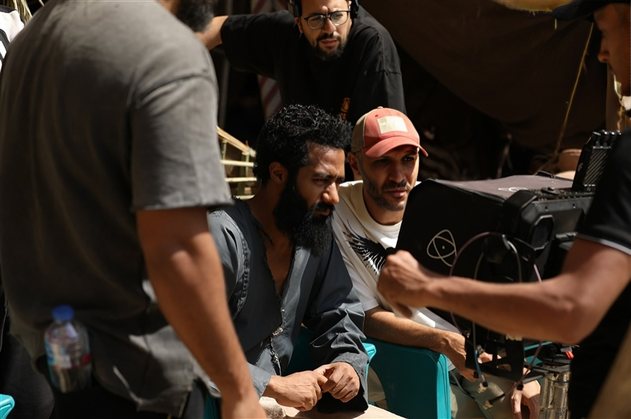 محمد رمضان في كواليس تصوير فيلم أسد.
