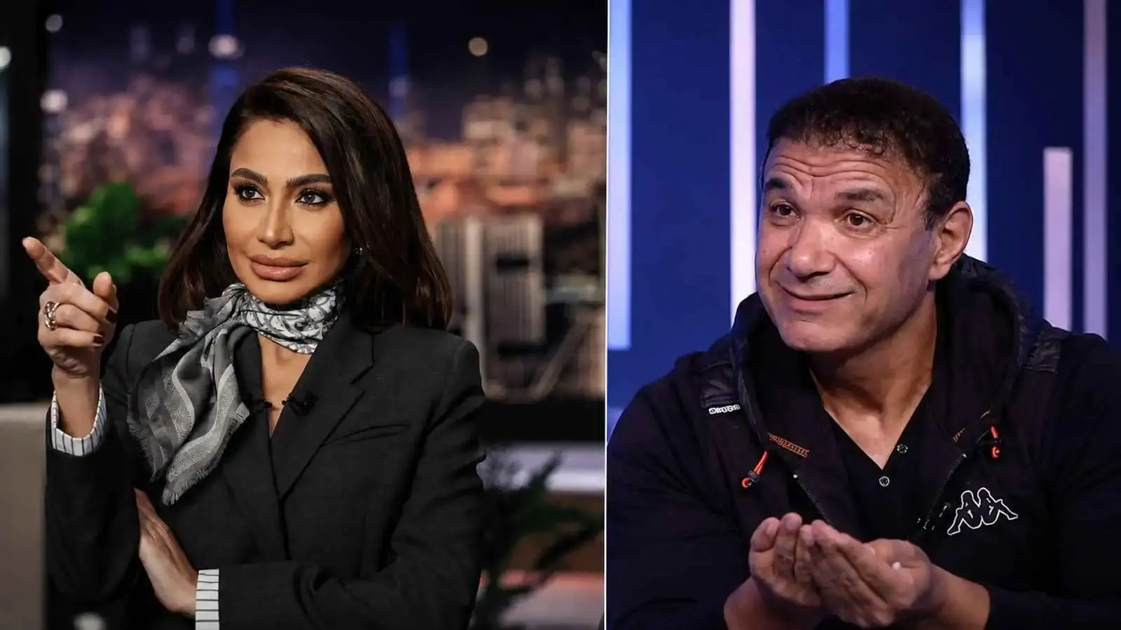 أحمد الطيب وبسمة وهبة