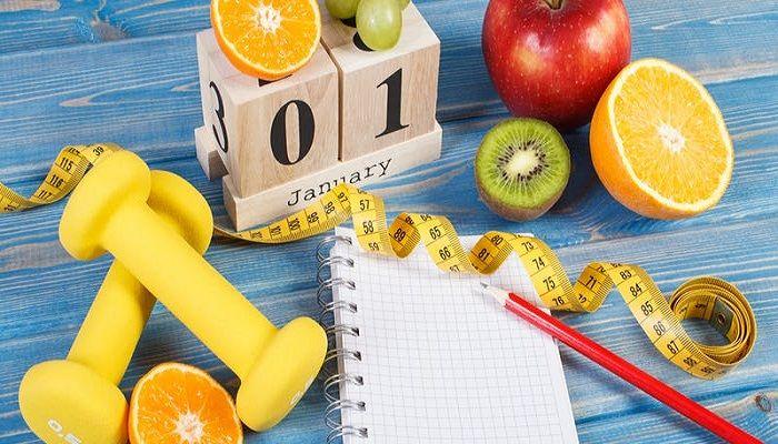 Healthy diet plan concept