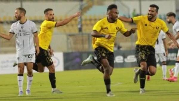 مباراة كهرباء الإسماعيلية ومودرن سبورت في الدوري