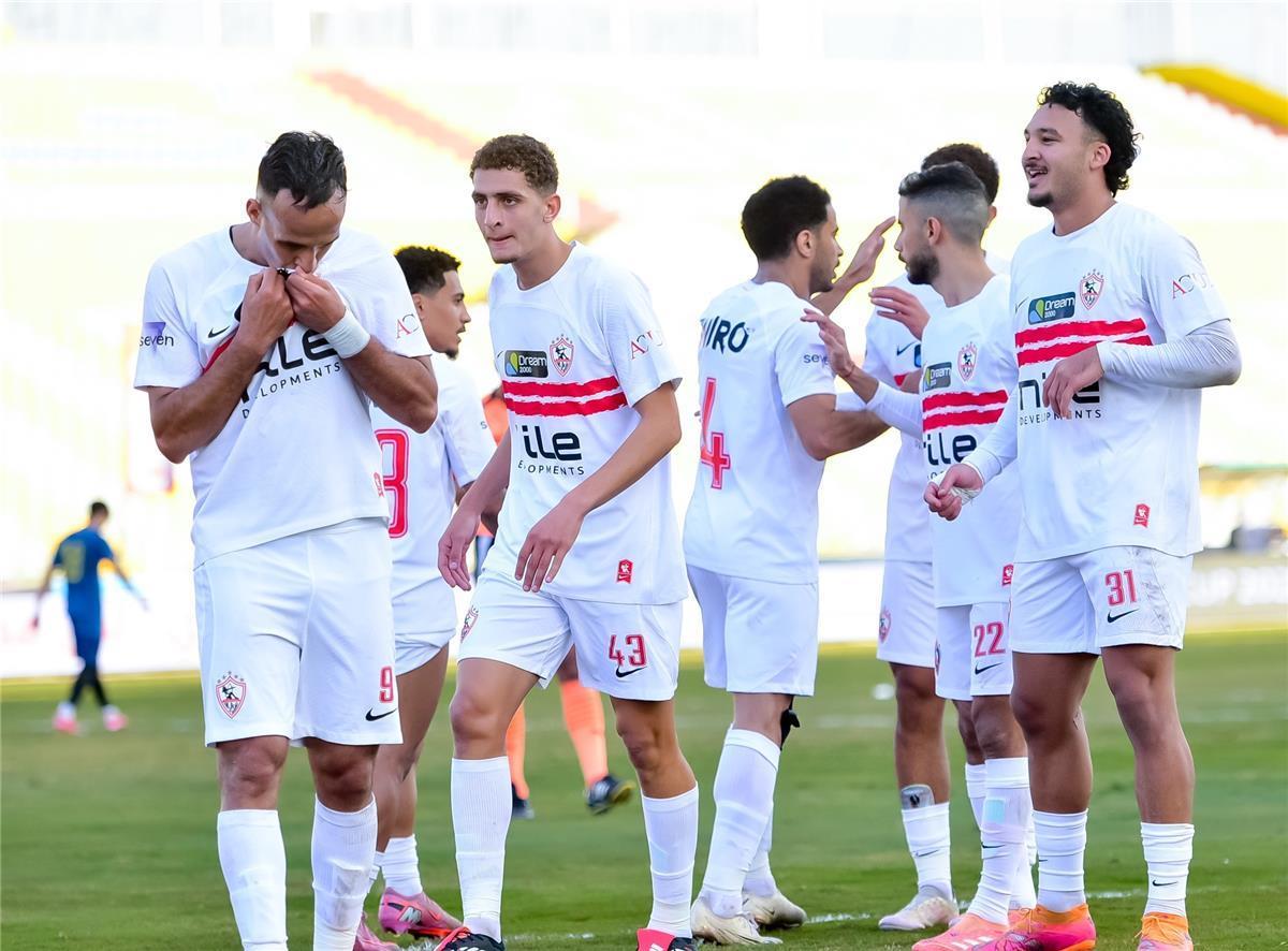 إبراهيم صلاح خلال مباراة الزمالك وأوتوهو
