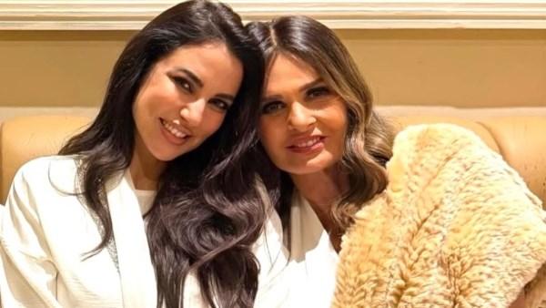 درة تحتفل بعيد ميلاد يسرا بصور عبر إنستجرام