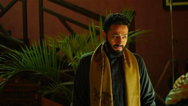 حمادة هلال في مشهد مواجهة حاسم من مسلسل المداح