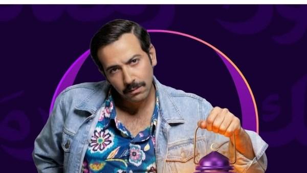 كريم قاسم أثناء تصوير شخصية «منعم» في مسلسل مناعة 