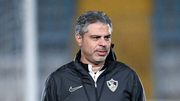 معتمد جمال يتحدث في المؤتمر الصحفي بعد مباراة الزمالك وأوتوهو