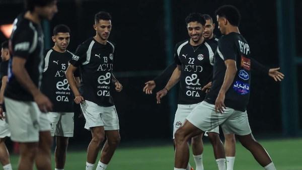 منتخب مصر يختتم تدريباته استعدادًا لمواجهة السعودية 🇪🇬