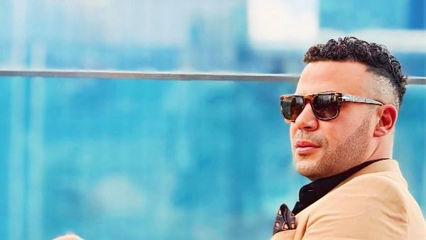 محمد إمام مع الفنانة انتصار من كواليس مسلسل الكينج الرمضاني