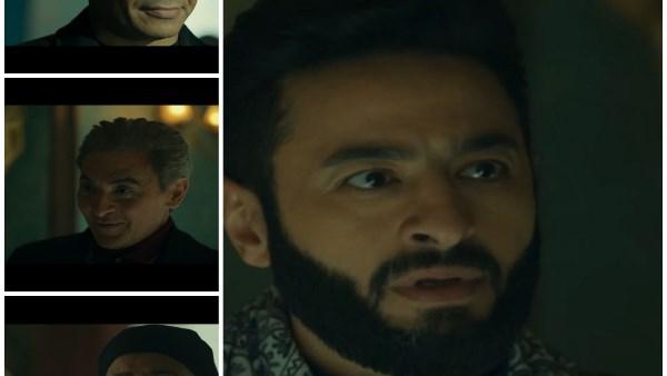 حمادة هلال في مشهد من مسلسل «المداح 6» الحلقة 29