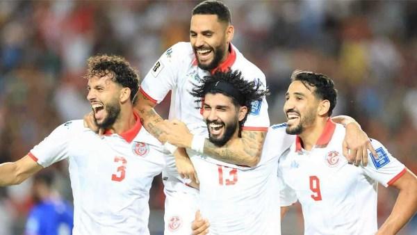 لاعبو منتخب تونس خلال مباراة دولية وسط تغييرات كبيرة في قائمة الفريق قبل كأس العالم