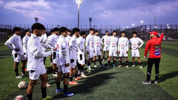 مران منتخب مصر للشباب في بداية المعسكر التحضيري