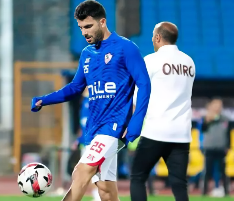 عودة أحمد سيد زيزو إلى تدريبات الزمالك قبل لقاء البنك الأهلي في الدوري المصري.