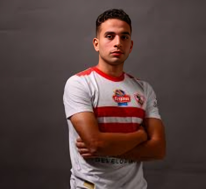 محمد حمدي لاعب الزمالك المعار من إنبي