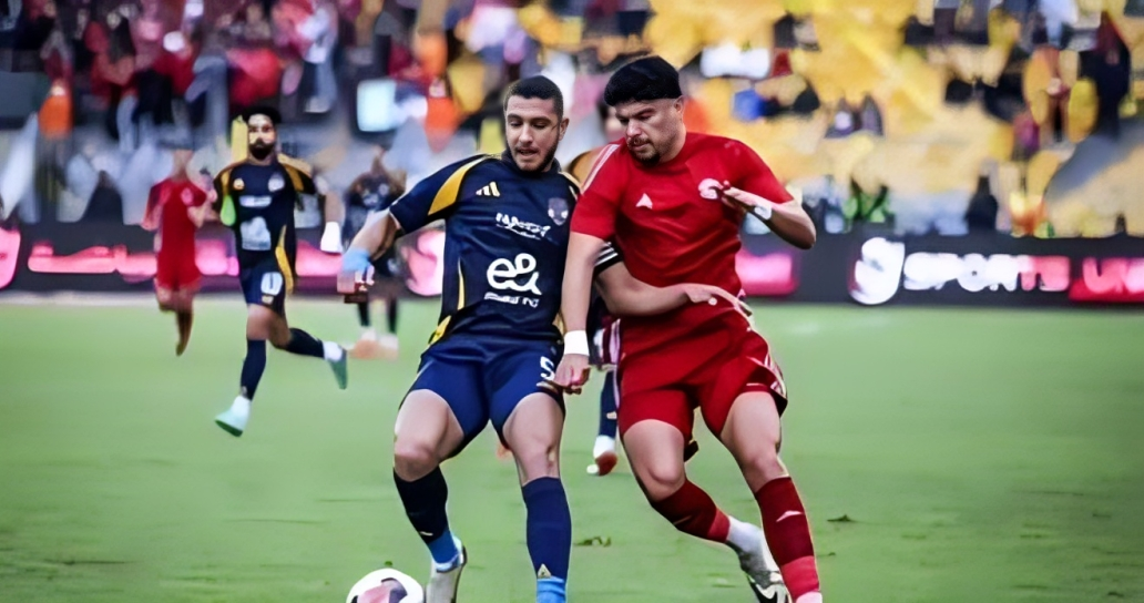مباراة الأهلي وحرس الحدود في الدوري المصري