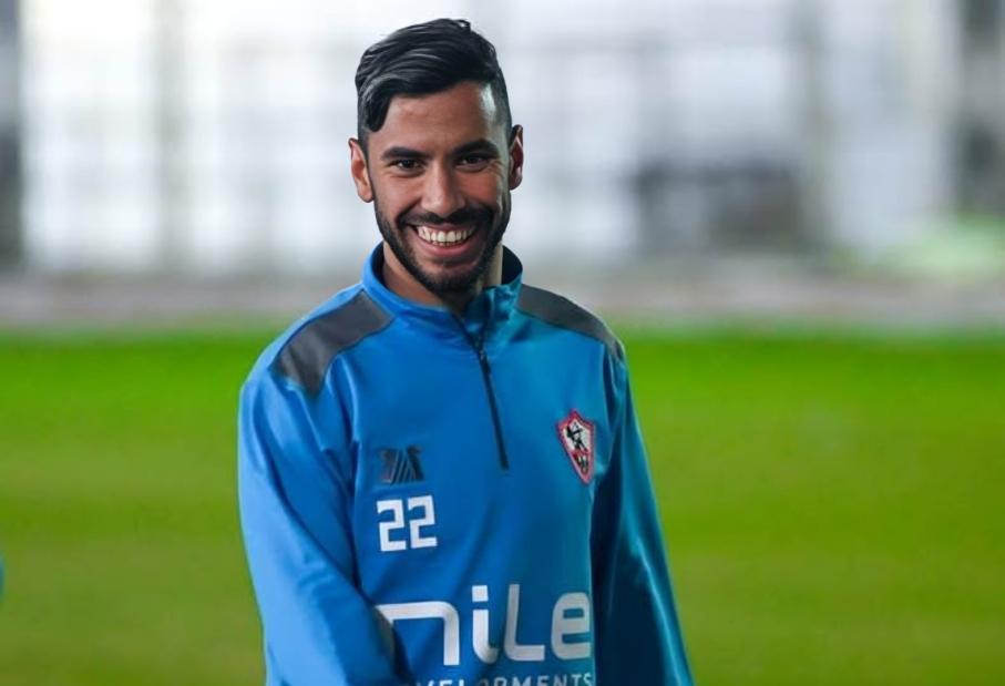 ناصر ماهر ومحمود جهاد في تدريبات الزمالك قبل مواجهة فاركو