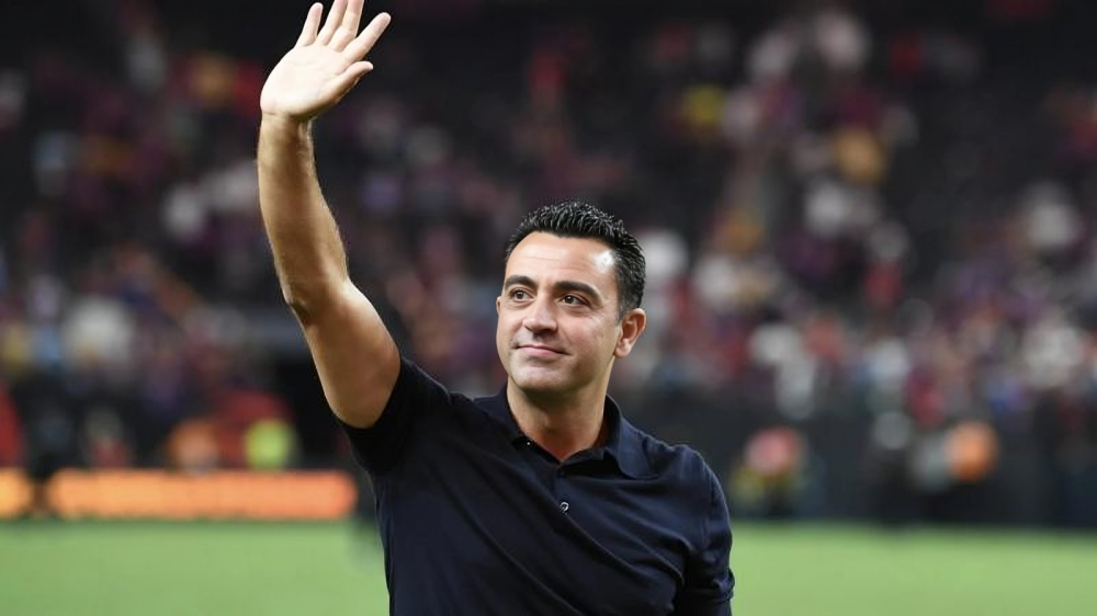 تشافي هيرنانديز مدرب برشلونة
