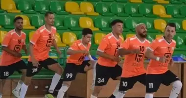 تتويج البنك الأهلي ببطولة دوري كرة الصالات 2024-2025.