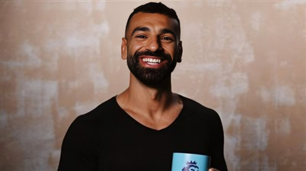 محمد صلاح لاعب ليفربول أثناء مباراة في الدوري الإنجليزي.