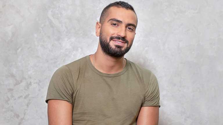 محمد الشرنوبي من كواليس فيلم الساعة 7