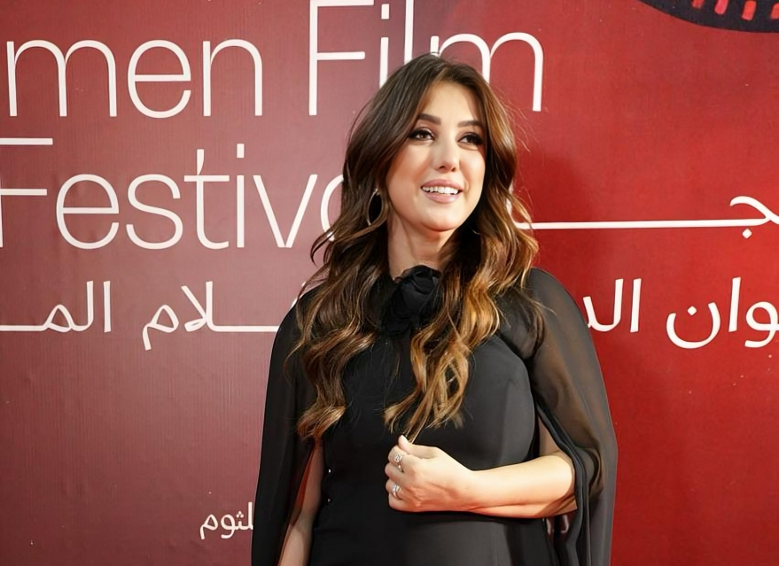 كندة علوش في مهرجان أسوان لأفلام المرأة.