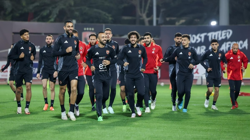 الأهلي في معسكر مغلق استعدادًا لمباراة حرس الحدود.