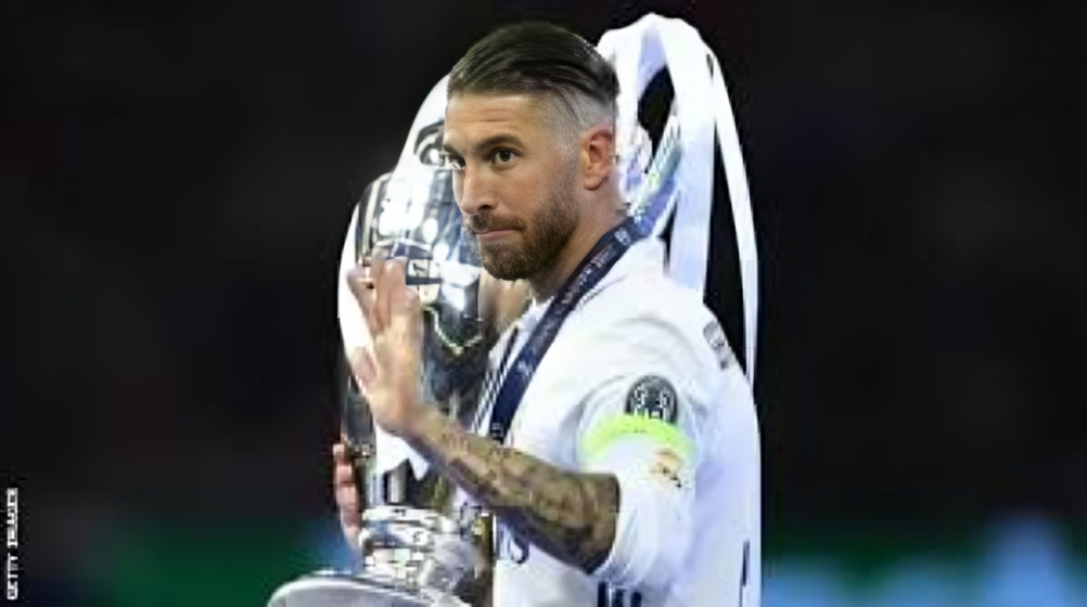 سيرجيو راموس يهنئ دين هويسين مدافع ريال مدريد الجديد