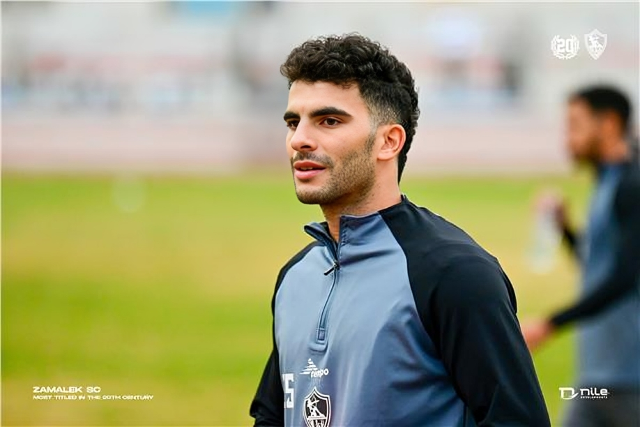 أحمد سيد زيزو خلال التحقيق في نادي الزمالك.