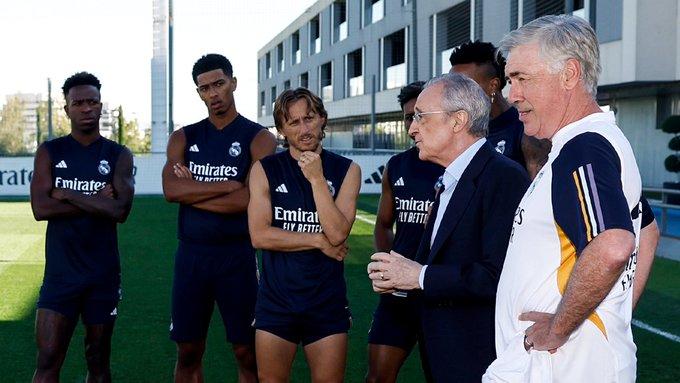 تفاؤل تدريبات ريال مدريد بعد خروج برشلونة من دوري الأبطال استعدادًا للكلاسيكو.