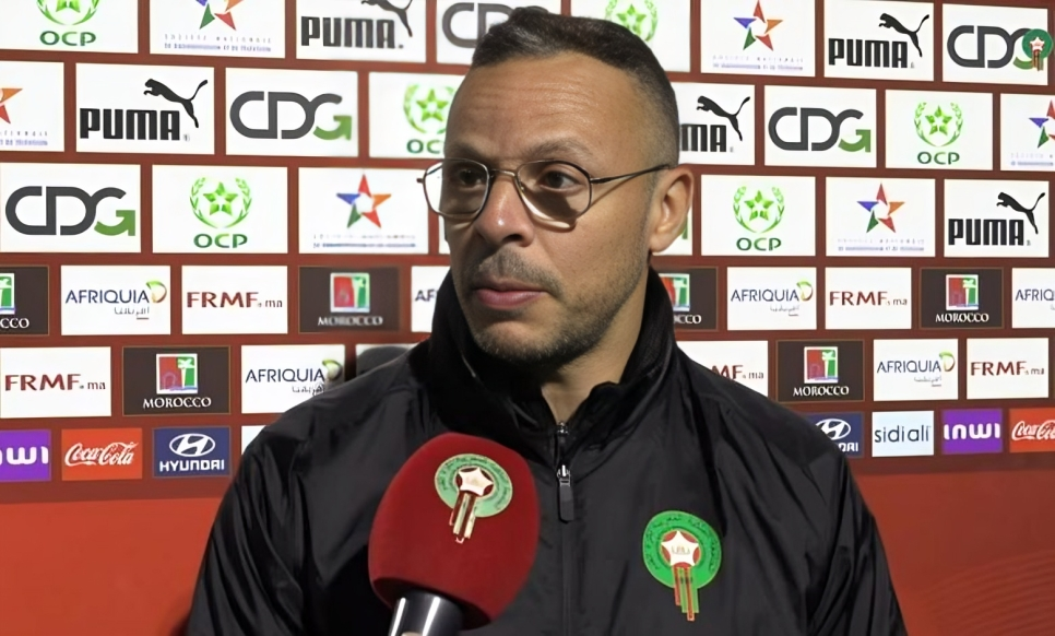 محمد وهبي مدرب منتخب المغرب تحت 20 سنة.