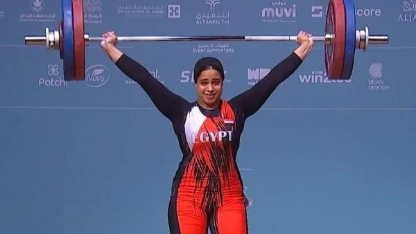 رحمة أحمد تحصد ذهبية بطولة العالم لرفع الأثقال وترفع رصيد مصر إلى 9 ميداليات