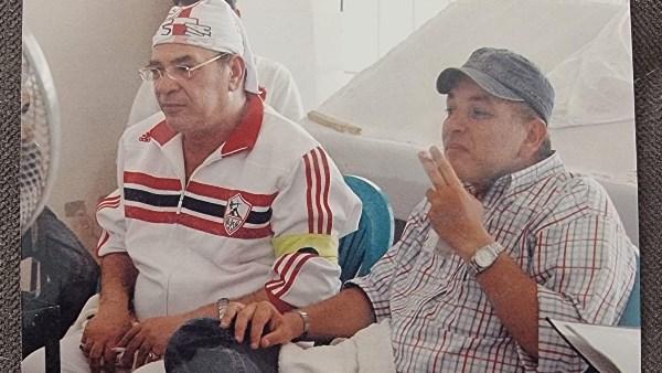الفنان صلاح عبد الله يدعم نادي الزمالك بعد خسارة نهائي كأس الكونفدرالية الإفريقية 