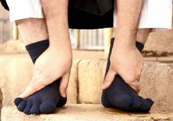 المسح على الجورب