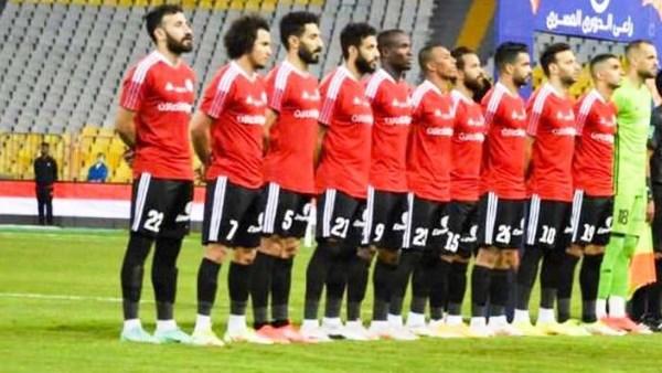 إسلام محارب يحتفل بهدف طلائع الجيش أمام فاركو في دوري نايل 