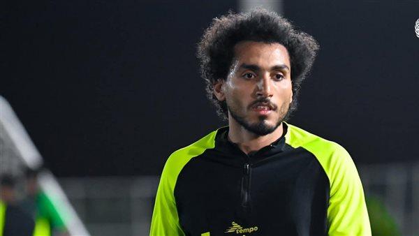 أحمد حمدي لاعب الزمالك خلال مباراة