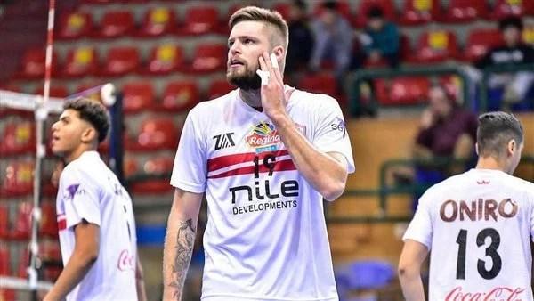 أزمة الزمالك مع لاعب الطائرة الروسي ياكوفليف بسبب المغادرة والمستحقات