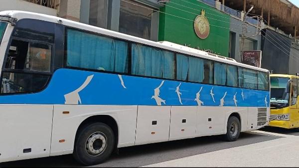 تحرك أتوبيسات نادي جمهورية شبين لمساندة الزمالك في نهائي الكونفدرالية أمام اتحاد العاصمة \