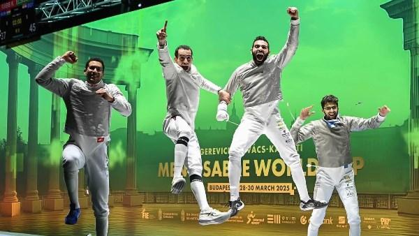 قائمة منتخب مصر في كأس العالم لسلاح السيف بالقاهرة