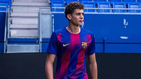 برشلونة يهنئ حمزة عبد الكريم بعد انضمامه لمنتخب مصر في كأس العالم 2026