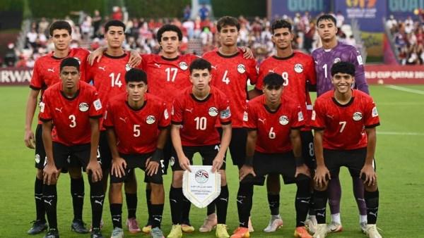 منتخب مصر للناشئين يستعد لمواجهة المغرب في أمم أفريقيا تحت 17 عامًا 