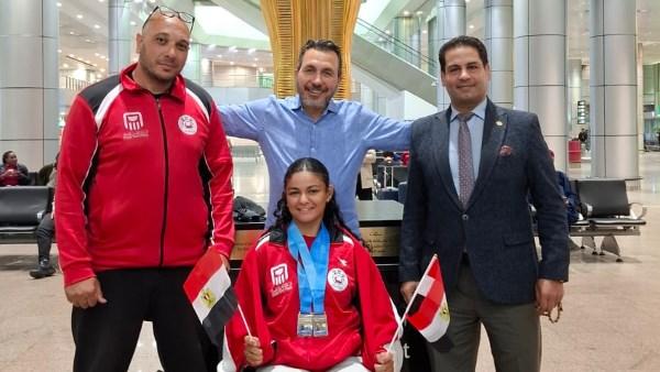 وزارة الرياضة تستقبل أبطال التجديف البارالمبي بعد بطولة فرنسا الدولية