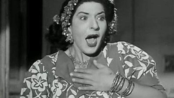 صورة نادرة للفنانة زينات صدقي أيقونة الكوميديا في السينما المصرية