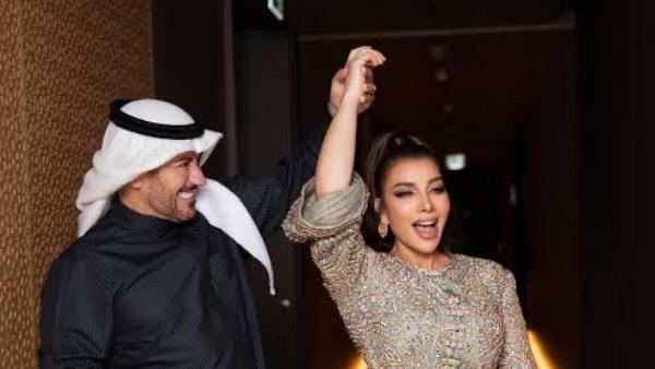 أصالة وفائق حسن في أحدث ظهور رومانسي بعد شائعة الانفصال