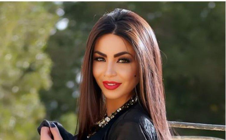 الفنانة دوللي شاهين خلال لقاء صحفي تتحدث عن تجسيد شخصية كليوبترا وطرح أغنيتها الجديدة.
