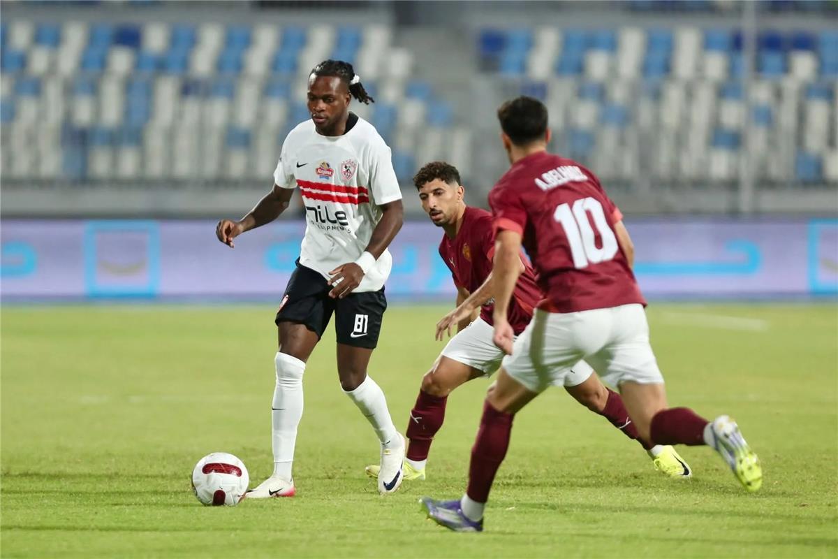 شيكو بانزا يشارك في تدريبات الزمالك استعدادًا لمواجهة زيسكو.