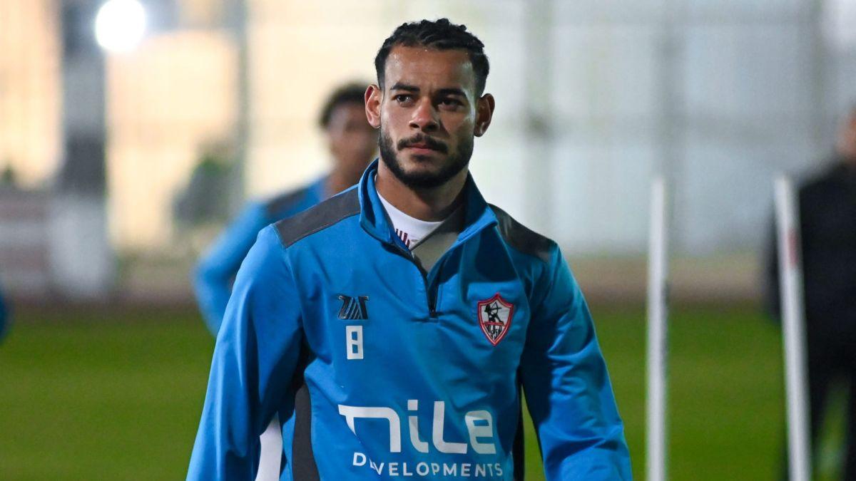 إصابة لاعب وسط الزمالك تثير القلق قبل كايزر تشيفز