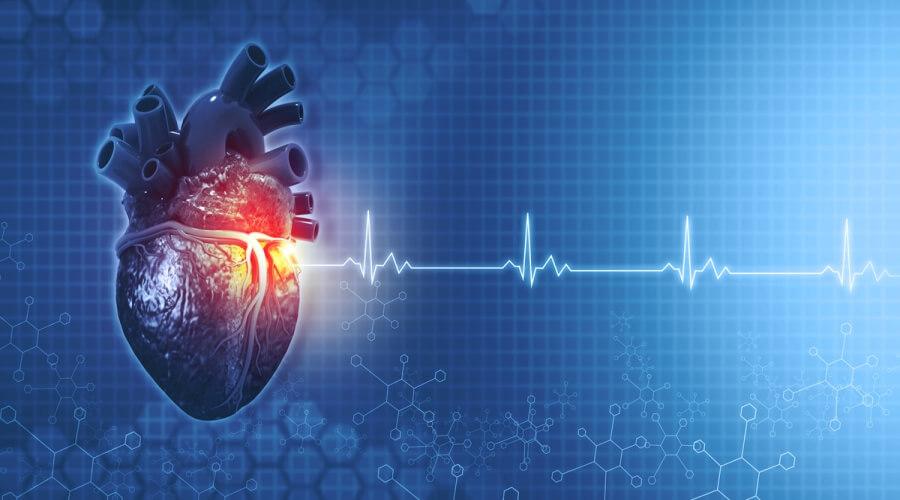 صورة توضيحية للصمام الرئوي وتأثير الضيق على تدفق الدم