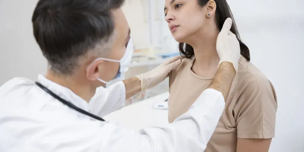 الغدة الدرقية وصحة الرقبة