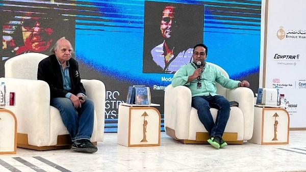 مدير التصوير محمود عبد السميع خلال ندوته في مهرجان القاهرة السينمائي الدولي