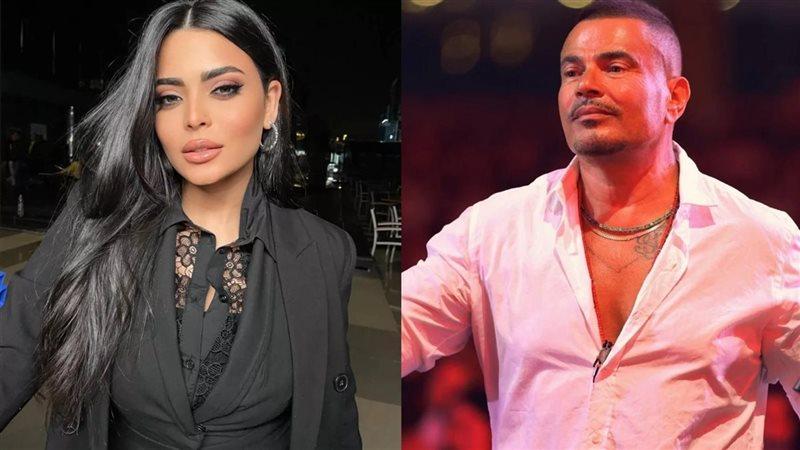 أسماء جلال تكسر الصمت بشأن شائعة ارتباطها بعمرو دياب
