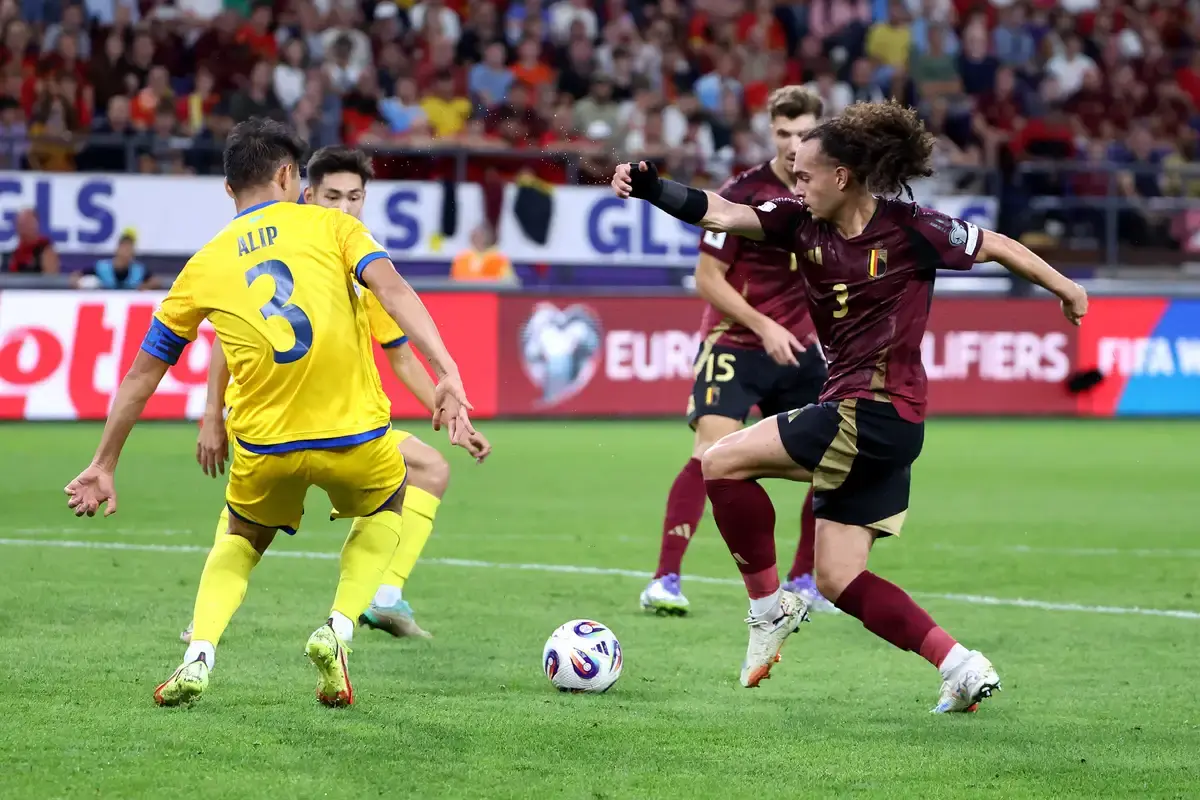 منتخب كازاخستان وبلجيكا يتعادلان 1-1