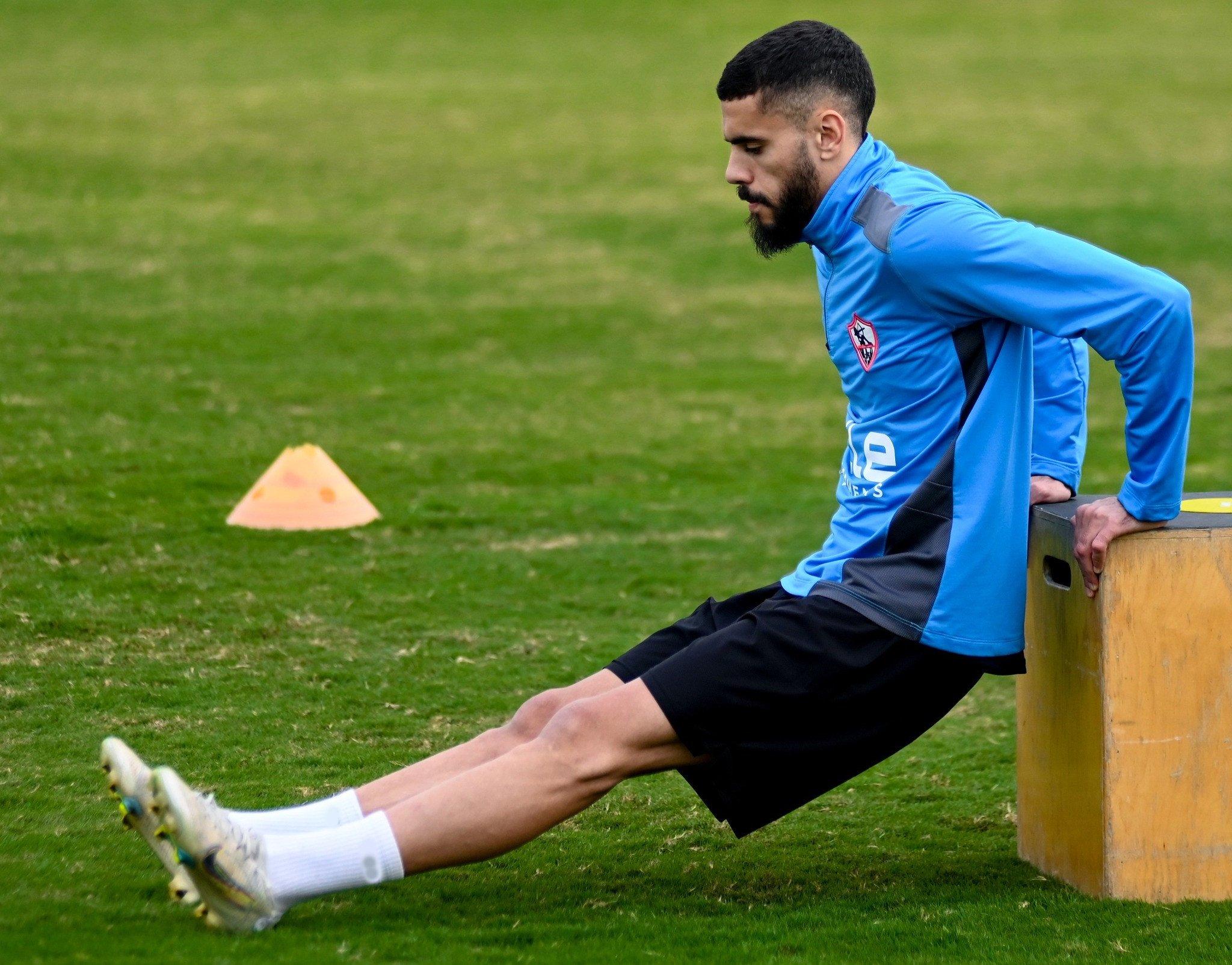 تدريبات فريق الزمالك قبل مواجهة زيسكو في كأس الكونفدرالية.